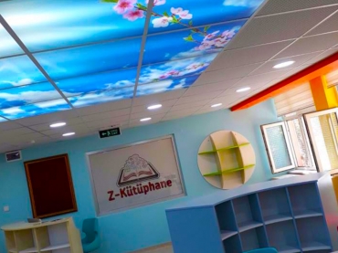 Mehmet Fuat Terci Ortaokulu Z Kütüphane Yapımı Tamamlandı.